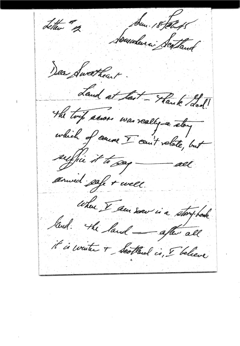 Letter 20, page 1
