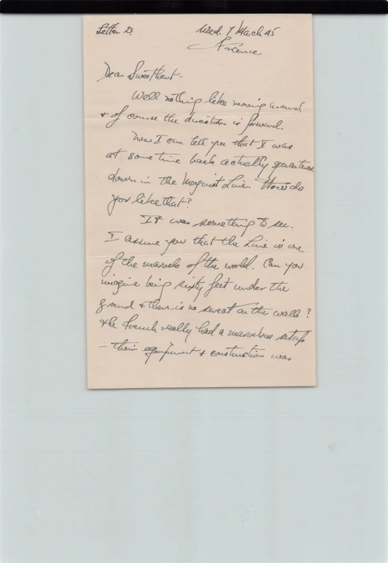 Letter 26, page 1