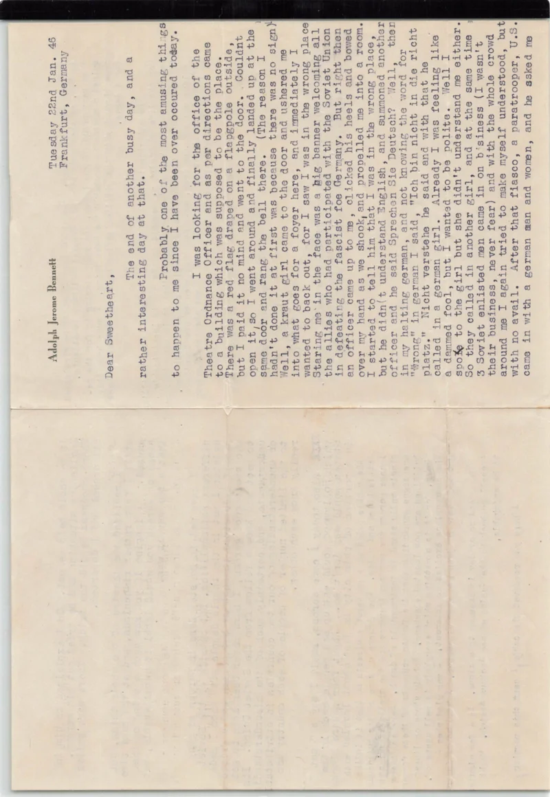Letter 124, page 1